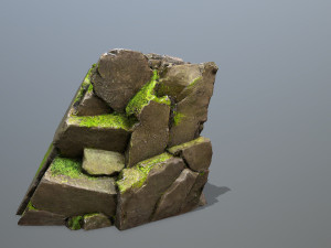 Mountain Face Modèle 3D