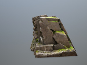 Mountain Face Modèle 3D