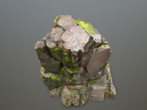 Mountain Face Modèle 3D