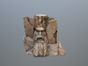 Mountain Face 3D Модель