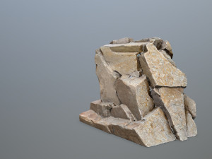 Mountain Face 3D Модель