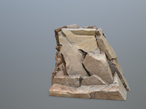 Mountain Face 3D Модель