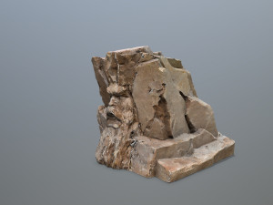 Mountain Face 3D Модель