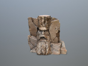 Mountain Face 3D Модель