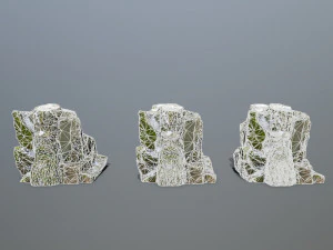 Mountain Face 3D Model