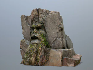 Fronte della montagna Modello 3D