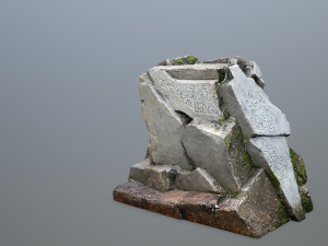 Mountain Face Model 3D