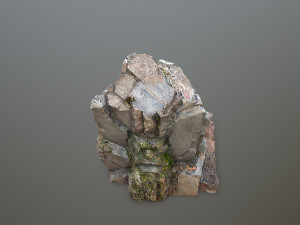 Mountain Face Model 3D