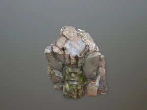 Mountain Face 3D Model