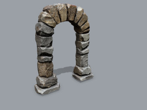 Ruin set 3D 모델