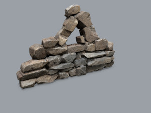 Ruin set 3D 모델