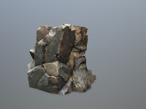 Mountain Face Modèle 3D