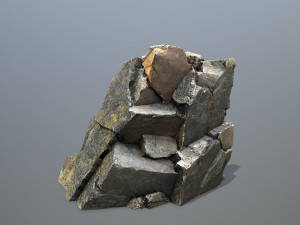 Mountain Face Modèle 3D
