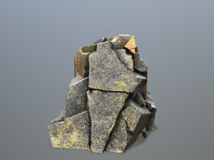 Mountain Face Modèle 3D