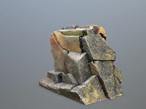 Mountain Face Modèle 3D