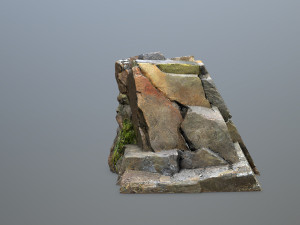 Mountain Face Modèle 3D