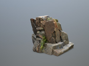 Mountain Face Modèle 3D