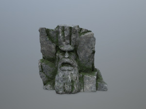 Mountain Face 3D मॉडल