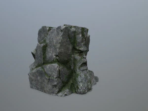 Mountain Face 3D Model