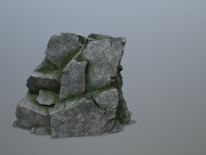 Mountain Face 3D मॉडल
