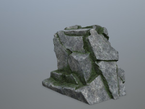Mountain Face 3D मॉडल