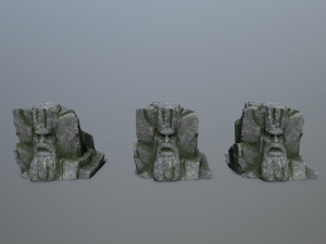 Mountain Face 3D मॉडल