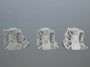 Mountain Face 3D Model
