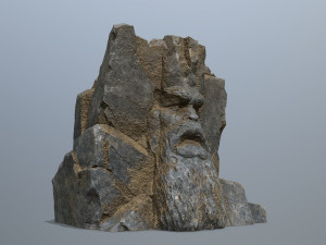 Mountain Face 3D मॉडल