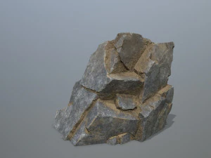 Mountain Face 3D Model