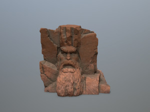 Mountain Face 3D मॉडल