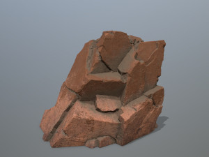 Mountain Face 3D मॉडल