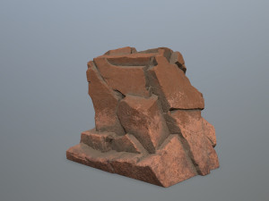 Mountain Face 3D मॉडल