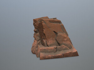 Mountain Face 3D मॉडल