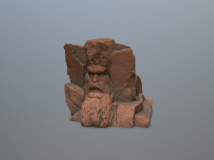 Mountain Face 3D मॉडल