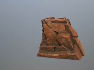 Mountain Face Modèle 3D