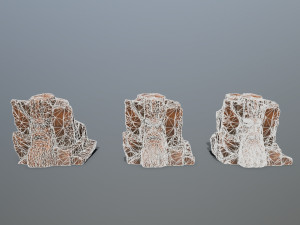 Mountain Face Modèle 3D