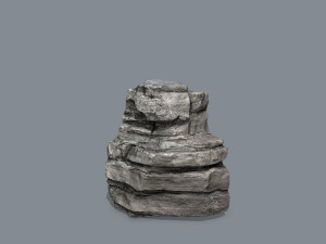 Cliff rocks Model 3D