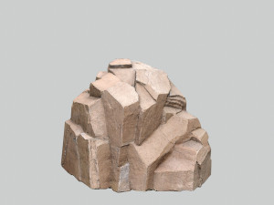 Desert rocks 3D 모델