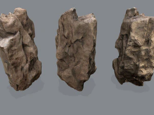 Desert rocks 3D Model