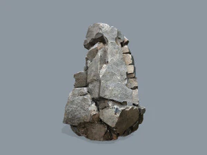 Cliff rocks 3D Model