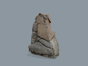 Cliff rocks 3D Model