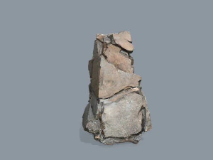 Cliff rocks 3D Model