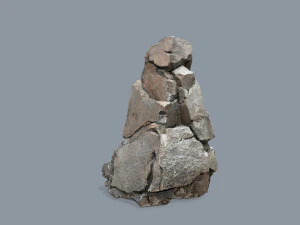 Cliff rocks 3D Model