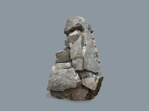 Cliff rocks 3D Model