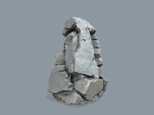 Cliff rocks 3D Model