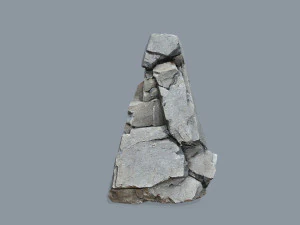 Cliff rocks 3D Model