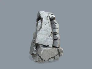 Cliff rocks 3D Model