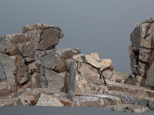 Desert rocks 3D Model
