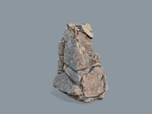 Desert rocks 3D Model