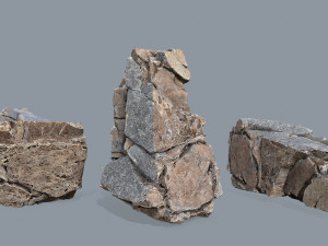 Desert rocks Modello 3D